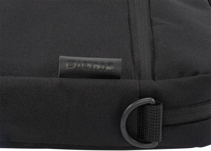 Сумка для ноутбука 15.6" Digma R-270 черный полиэстер R270BK