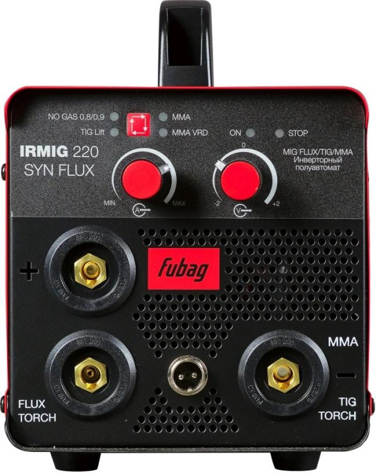 Сварочный полуавтомат Fubag IRMIG 220 SYN Флюс инвертор ММА/FLUS 11.3кВт (46652)