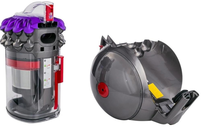 Пылесос Dyson CY28 600Вт серебристый/фиолетовый 228566-01