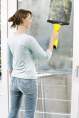 Мойщик окон Karcher WV Classic шир.скреб.:280мм пит.:от аккум. желтый