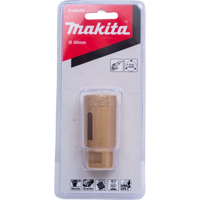Коронка алмазная 30 мм, M14x2 Makita D-44498