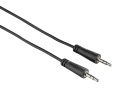 Кабель аудио Hama H-122307 Jack 3.5 m /Jack 3.5 m 0.75м. черный 00122307