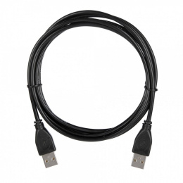 Кабель ACD-U2AAM-30L |ACD-U2AAM-30L| USB 2.0, A male - A male, ТТХ: |ACD-U2AAM-30L| 7/0.12BC+PE *1P+ 7/0.12BC+PE *2C+7/0.12BC+AL+PVC OD4.0, Черный, 3мm 742033