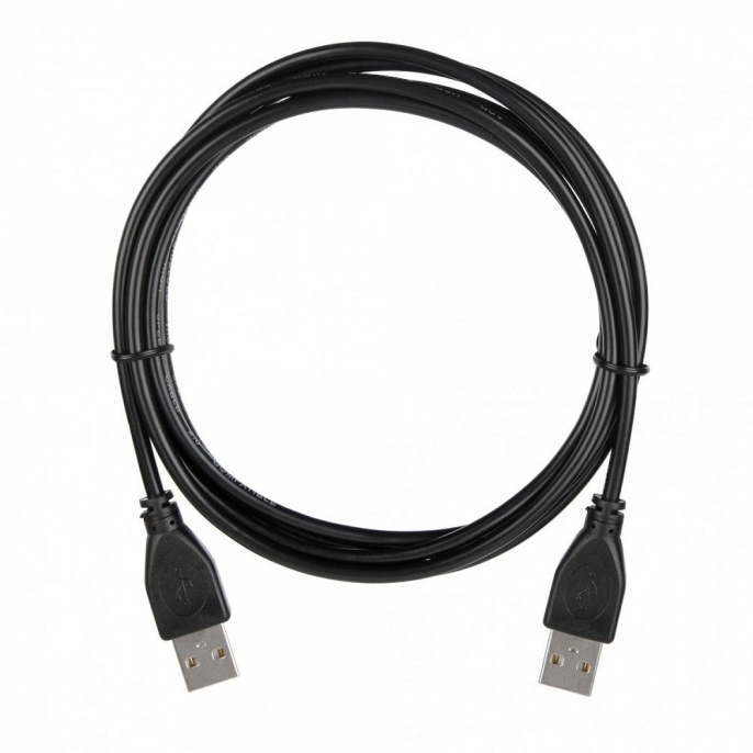 Кабель ACD-U2AAM-30L |ACD-U2AAM-30L| USB 2.0, A male - A male, ТТХ: |ACD-U2AAM-30L| 7/0.12BC+PE *1P+ 7/0.12BC+PE *2C+7/0.12BC+AL+PVC OD4.0, Черный, 3мm 742033