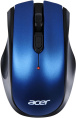 Мышь беспроводная Acer OMR031, радио, оптическая, USB, 1600dpi, черный и синий [zl.mceee.008]