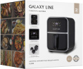 Аэрогриль Galaxy Line GL2528 (с функцией сушки овощей и фруктов, 2000Вт, съемный контейнер 4л, 5 программ приготовления, регулировка температуры от 40 до 200°С, сенсорная панель управления, таймер на 60 минут, led-дисплей, нагревательный элемент из нержав