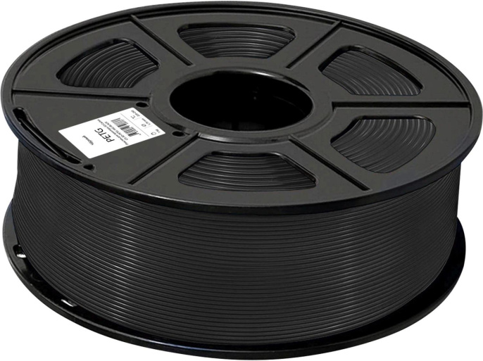Пластик Cactus CS-3D-PETG-1KG-BLACK PETG/ 1.75мм/ 1кг/ 316м/ черный