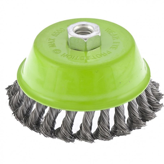Щетка дисковая СИБРТЕХ 746247,  по металлу,  75мм,  14мм