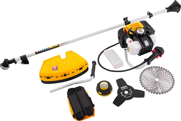 Триммер бензиновый DENZEL DGT-520,  (комплект из 2-х коробок) [96238]