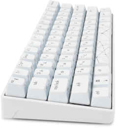 Клавиатура GMNG GG-KB505XW, беспроводная, USB, Bluetooth/Радиоканал,  механическая, белый [1910522]