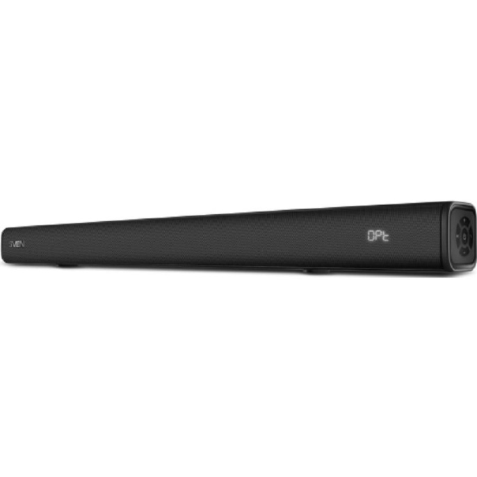 Саундбар SVEN SB-2040A, черный 40 Вт, Bluetooth, HDMI, ПДУ, Optical, USB, дисплей SV-021801
