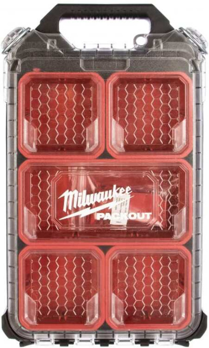 Тонкий компактный органайзер Milwaukee PACKOUT 4932471065