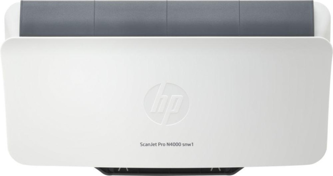Сканер HP ScanJet Pro N4000 snw1 белый/черный [6fw08a]