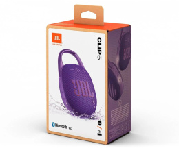 Колонка порт. JBL Clip 5 пурпурный 7W 1.0 BT 10м 1400mAh (26578208)