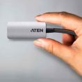 ATEN UC3008A1-AT Конвертер, USB-C HDMI, USB-C HDMI, Male-Female, без Б.П., 4096x2160 60Hz;Макс.частота пикселизации 594 MГц;HDMI 2.0;HDCP 2.2;USB 3.2 Type-C with DP Alt Mode Thunderbolt™ 3 Compatible