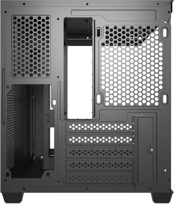 Корпус mATX BLOODY CC-121, Mini-Tower, без БП, черный [cc-121-bk]