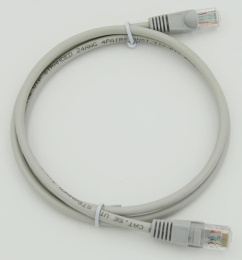 Патч-корд UTP cat.5E stranded molded 1м RJ-45 m -RJ-45 m LANMASTER
