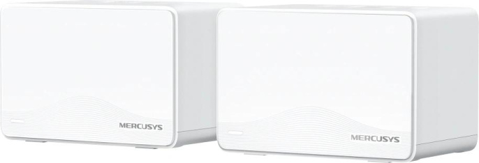 Бесшовный Mesh роутер Mercusys Halo H25BE BE3600 10/100/1000BASE-TX белый упак.:2шт