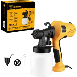 Краскопульт электрический DEKO SGD520, 800 мл, 520Вт 085-1334