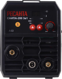 Сварочный полуавтомат Ресанта САИПА-200 инвертор MIG-MAG/ММА/TIG 5.6кВт (65/234)