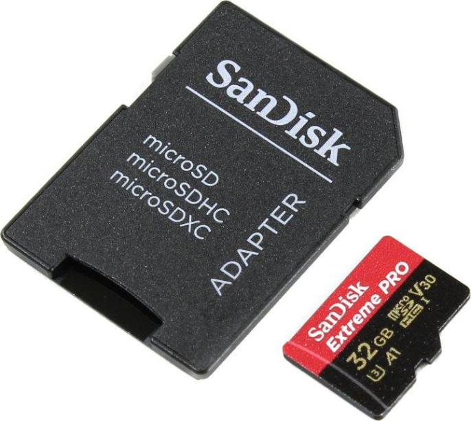 Карта памяти MICRO SDHC 32GB UHS-I W/A SDSQXCG-032G-GN6MA SANDISK