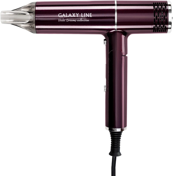 Фен Galaxy Line GL 4355 1600Вт бордовый 7070143550
