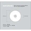 Диск отрезной по металлу OptiLine (150x2.0x22.2 мм) Inforce INB15020