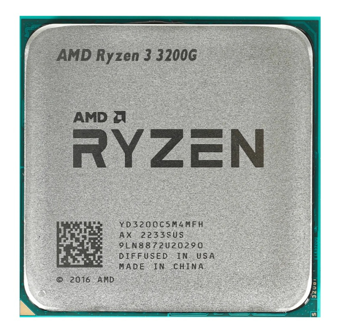 Процессор AMD RYZEN 3 3200G OEM Picasso, 12nm, C4/T4/GPU8, Base 3,60GHz, Turbo 4,00GHz, Vega 8, L3 4Mb, TDP 65W, SAM4 YD3200C5M4MFH