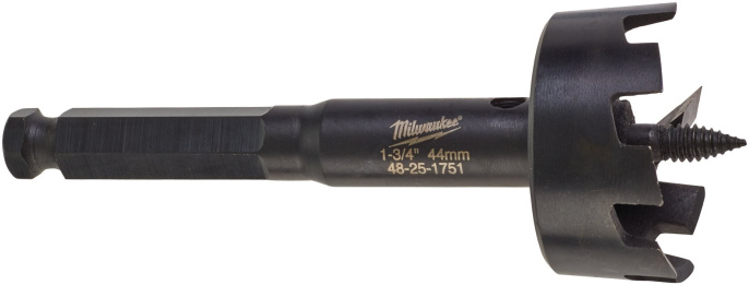 Самоврезающаяся насадка Milwaukee 44мм (4932479483) (материал обработки: дерево, хвостовик: шестигранный, рабочий диаметр: 44 мм)