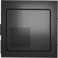 Корпус mATX BLOODY BD-CC101F, Mini-Tower, без БП, черный [bd-cc101f-bk]