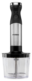 Блендер погружной Hyundai HYB-H3824 800Вт серебристый/черный