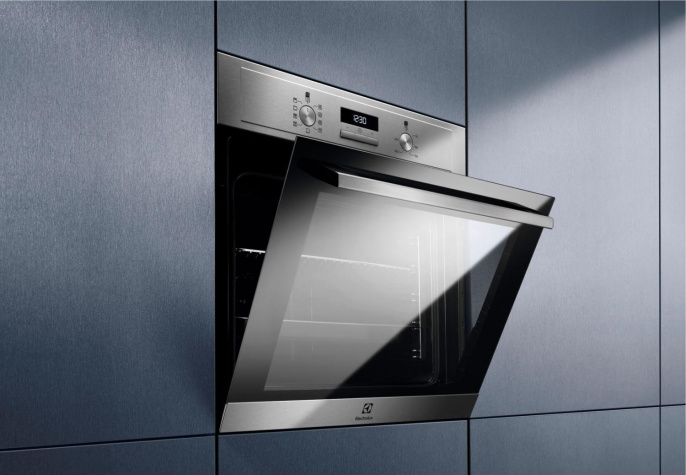 Духовой шкаф электрический Electrolux EOF3H40BX, 65л, дверца с 2 стеклами, нержавеющая сталь