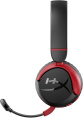 Гарнитура игровая HYPERX Cloud Mini, для компьютера, накладные, Bluetooth/3,5 мм, черный / красный [7g8f1aa]