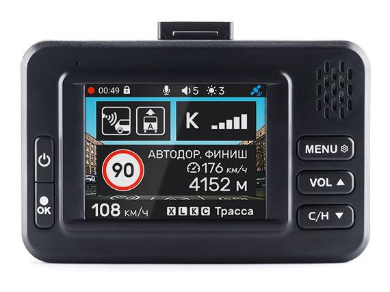 Видеорегистратор-радар детектор INCAR SDR-40 Tibet, GPS