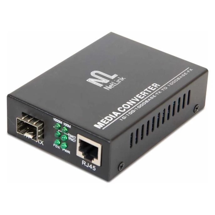 Медиаконвертер Netlink GE-SFP (10/100/1000 Mb) УТ000001658