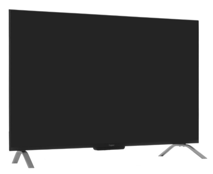 55" Умный телевизор ЯНДЕКС ТВ Станция QLED, 4K Ultra HD, СМАРТ ТВ, YaOS X, черный