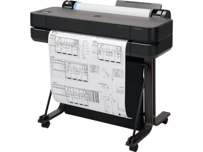 Широкоформатный принтер HP DesignJet T630 Printer 24",4color,2400x1200dpi,1Gb,30spp A1 ,USB/GigEth/Wi-Fi,stand,mediabin,rollfeed,sheetfeed,tray50 A3/A4 , autocutter,GL/2,RTL,repl. 5HB09A, 5ZY59A 5HB09D#B19