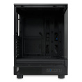 Корпус без блока питания Case HSPD F510, Panoramic Mid Tower, Black, TG, 0.5 SPCC, no fans ATX, mATX, mITX 180/280/160mm 1x2.5", 1x3.5", 7xPCI 1xUSB-A 3.0, 1xUSB-A 1.0 356x218x467mm F510-TGBK
