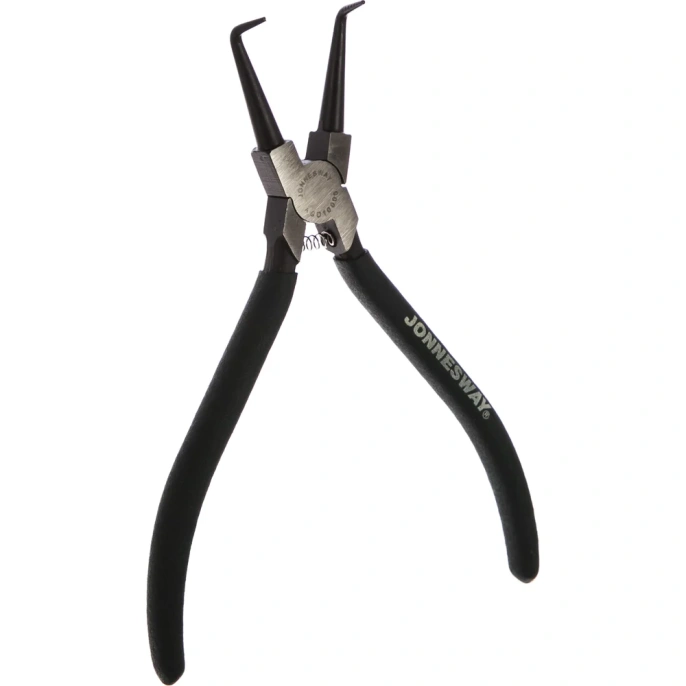Щипцы для стопорных колец 7" Jonnesway изогнутый сжим AG010005