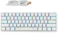Клавиатура GMNG GG-KB505XW, беспроводная, USB, Bluetooth/Радиоканал,  механическая, белый [1910522]