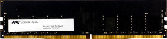 Оперативная память AGI UD138 AGI240008UD138 DDR4 - 1x 8ГБ 2400МГц, DIMM, Ret
