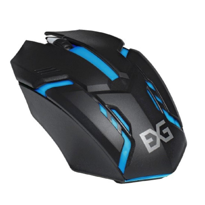 Мышь ExeGate Standard Laser GML-17 USB, 1200dpi, 3D, 3 кнопки и колесо прокрутки, длина кабеля 1,5м, черная, подсветка, Color Box EX289491RUS