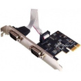 ST-Lab I-560, 2 ext COM9M , PCI-E x1, +LP bracket, Ret