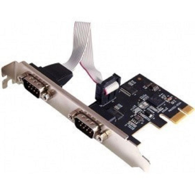 ST-Lab I-560, 2 ext COM9M , PCI-E x1, +LP bracket, Ret