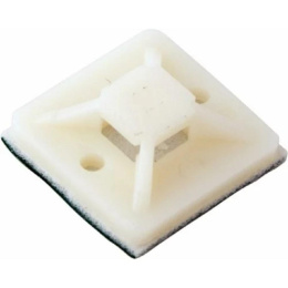 Rexant 07-2020-1 Площадка самоклеящаяся 20х20 мм, белая 10 шт/уп