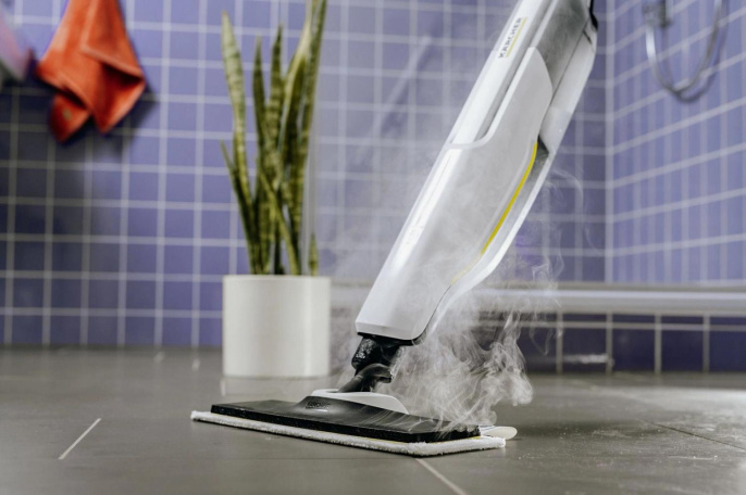 Швабра паровая Karcher SC 2 Upright AE *EU 1600Вт белый