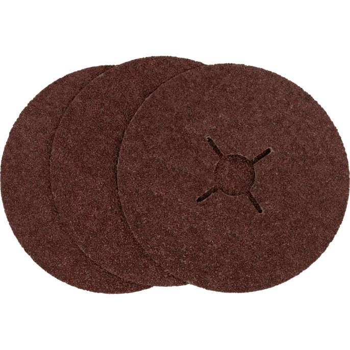 Фибровый круг 36+ 125х22 мм, 3 шт/уп Inforce 11-25-136