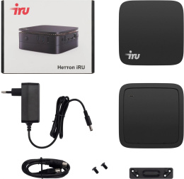 Неттоп iRU 110JLCN Intel Celeron N4500,  DDR4 8ГБ, 256ГБ SSD, Intel UHD Graphics,  без операционной системы,  черный [2152166]