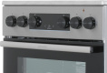 Электрическая плита Gorenje GEC5C40XAOT, стеклокерамика, электрическая, без крышки, серый