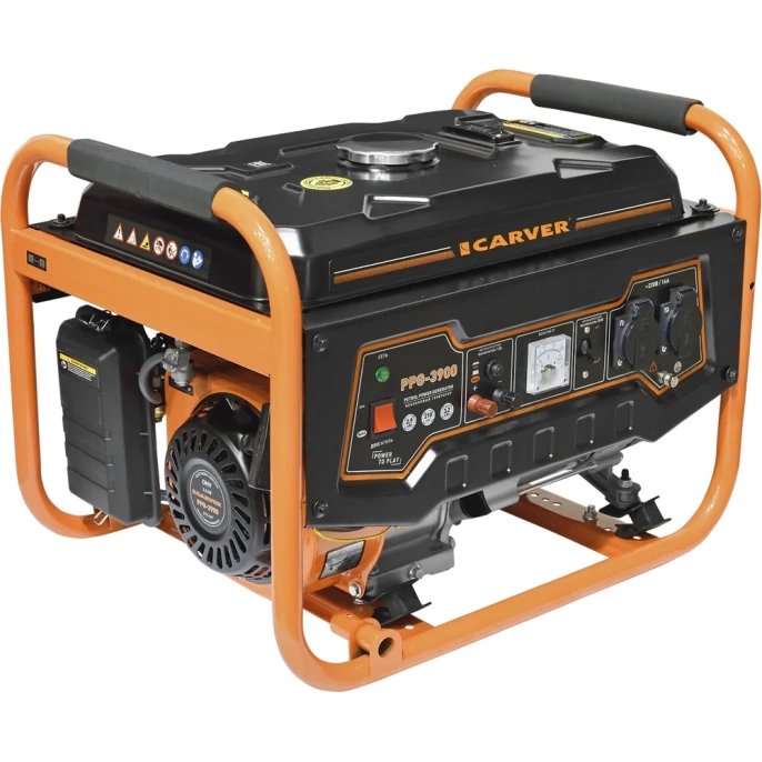 Бензиновый генератор CARVER PPG-3900 LT-170F 01.020.00007